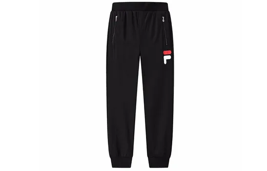 Мужские трикотажные спортивные штаны FILA, цвет Black