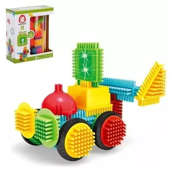 Конструктор игольчатый Bristles, 35 деталей, 1 световой элемент