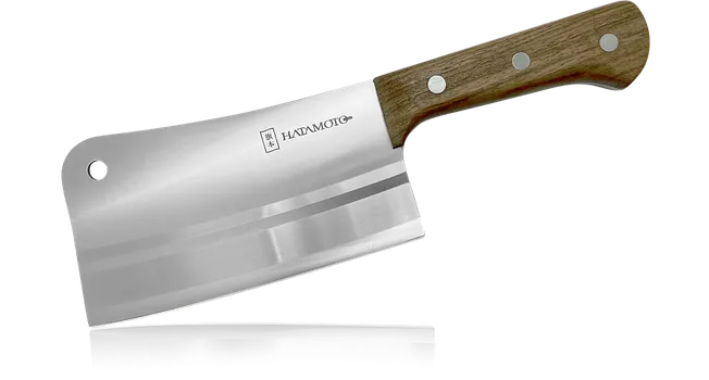 Кухонный топорик Hatamoto, HN-HH190, сталь SUS420J2, рукоять дерево