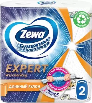 Бумажные полотенца Zewa Wisch &amp; Weg 2 рулона 2 слоя