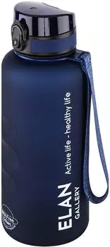 Бутылка Elan Gallery Style Matte для воды темно-синяя 1.5л