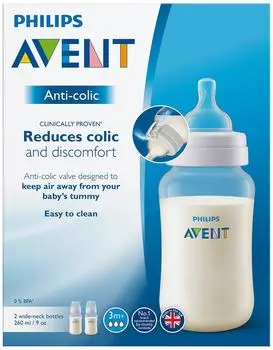 Бутылочка для кормления Philips Avent Anti-colic SCF816/27 2шт*330мл