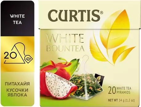 Чай белый Curtis White Bountea 20*1.7г. Закажите онлайн!