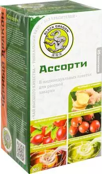 Чай Black Dragon Ассорти №1 25*2г - Vprok.ru Перекрёсток