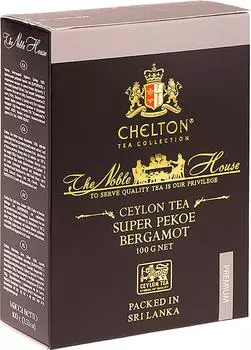 Чай Chelton Fbop Super pekoe bergamot 100г
