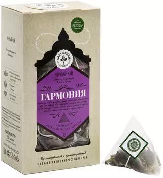 Чай черный Бабушкины рецепты Гармония 20 *3г