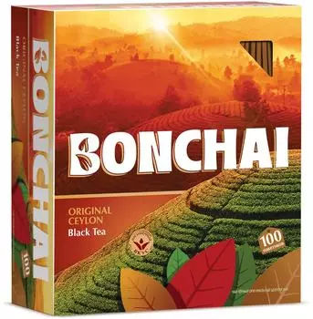 Чай черный Bonchai Original Ceylon 100*2гс доставкой!
