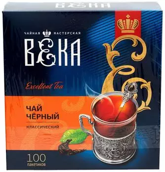 Чай черный Чайная мастерская 100*1.7г. Закажите онлайн!