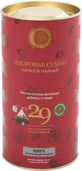 Чай черный Фабрика Здоровых Продуктов Здоровье Семьи 30*2г