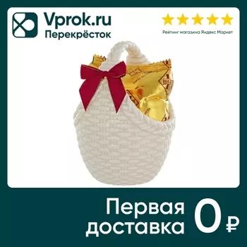 Чай черный Hilltop Керамическая корзинка Красный бант 30г