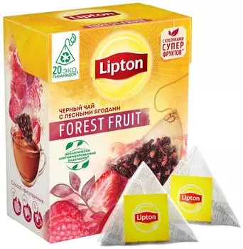 Чай черный Lipton Forest Fruit 20*1.7г