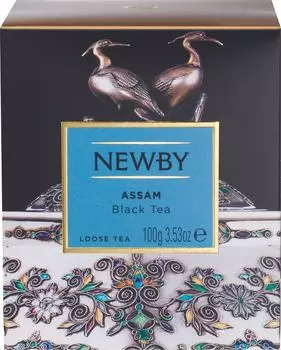 Чай черный Newby Assam 100г - Vprok.ru Перекрёсток