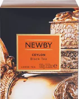 Чай черный Newby Ceylon 100г - Vprok.ru Перекрёсток