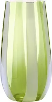 Бокал Zafferano Longdrink Gessato Verde Mela для воды 470мл