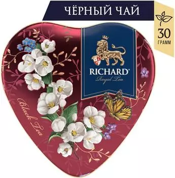 Чай черный Richard Royal Heart 30г в ассортименте