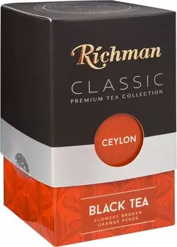 Чай черный Richman Flowery Brocken Orange Pekoe 100г