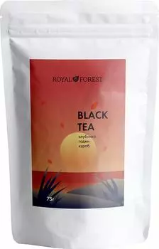 Чай черный Royal Forest Клубника годжи кэроб 75г