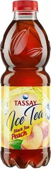 Чай черный Tassay с персиком 1л - Vprok.ru Перекрёсток