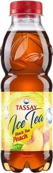 Чай черный Tassay с персиком 500мл. Доставим до двери!
