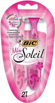 Бритва Bic Miss Solleil одноразовая 2шт