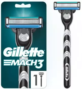 Бритва Gillette Mach3 со сменной кассетойс доставкой!