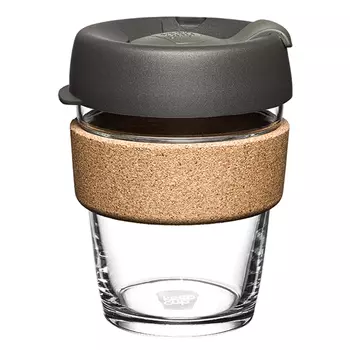 Кружка keepcup brew cork m 340 мл (keepcup) серый 8x12x8 см.