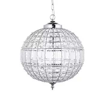 Люстра kasbah orb bar (desondo) серебристый 47 см.