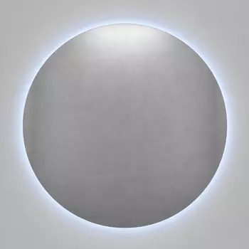 Круглое зеркало с холодной подсветкой rauntel nf led m (genglass) серый 2 см.