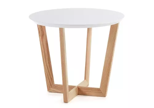 Круглый стол rondo (la forma) белый 50 см.