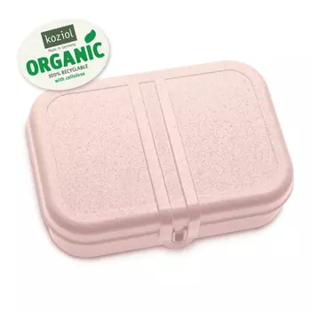 Ланч-бокс pascal l organic (koziol) розовый 23x36x17 см.