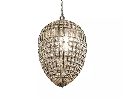 Люстра elmer crystal chandelier (gramercy) прозрачный 36x60x36 см.