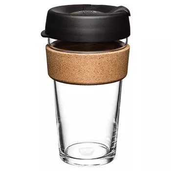 Кружка кeepcup brew cork l 454 мл black (keepcup) черный 16 см.