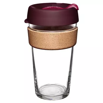 Кружка кeepcup brew cork l 454 мл kangaroo raw (keepcup) красный 16 см.