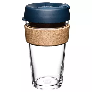Кружка кeepcup brew cork l 454 мл spruce (keepcup) синий 16 см.