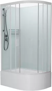 Душевая кабина 120x80x215 см Frank F412/2L White 136009 прозрачное