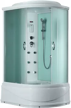Душевая кабина 120x80x218 см Timo Eco TE-0720 L матовое