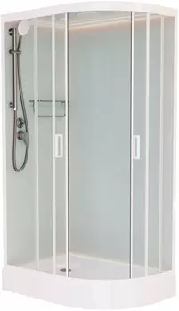 Душевая кабина 120x80x220 см Frank F412L М White 20020 текстурное стекло
