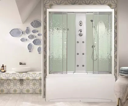 Душевая кабина 167х73,5х220 см Niagara NG-3170-01 интимато