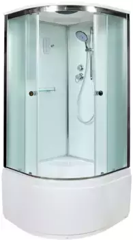 Душевая кабина 80x80x220 см Deto D80SEL матовое