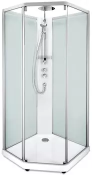 Душевая кабина 90х90х215 см IDO Showerama 10-5 Comfort 558.202.304 прозрачное