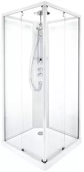 Душевая кабина 90х90х215 см IDO Showerama 10-5 Comfort 558.209.303 прозрачное