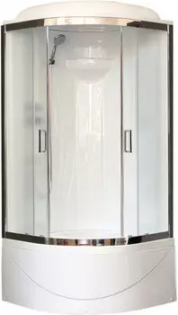 Душевая кабина 90x90x217 см Royal Bath RB90BK1-M-CH матовое