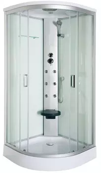 Душевая кабина 90х90х218 см Luxus Capri 836 прозрачное