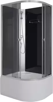 Душевая кабина 90x80x195 см Niagara E90/80/40L/TN/BK тонированное