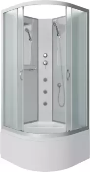 Душевая кабина 90x90x200 см Niagara NG-2308-14BKG матовое