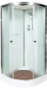 Душевая кабина 90x90x220 см Deto D09SEL матовое