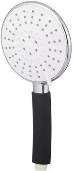 Душевая лейка 120 мм пакет Argo Color AGD 20.1502 black P