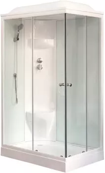 Душевая кабина 120x80x217 см Royal Bath RB8120HP6-WT-L прозрачное