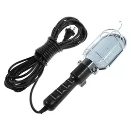 Светильник переносной светодиодный Luazon Lighting с выключателем, 10вт, 24led, 10 м, черный