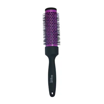 DEWAL BEAUTY Брашинг с керамическим покрытием и ручкой Soft touch d 35 мм
